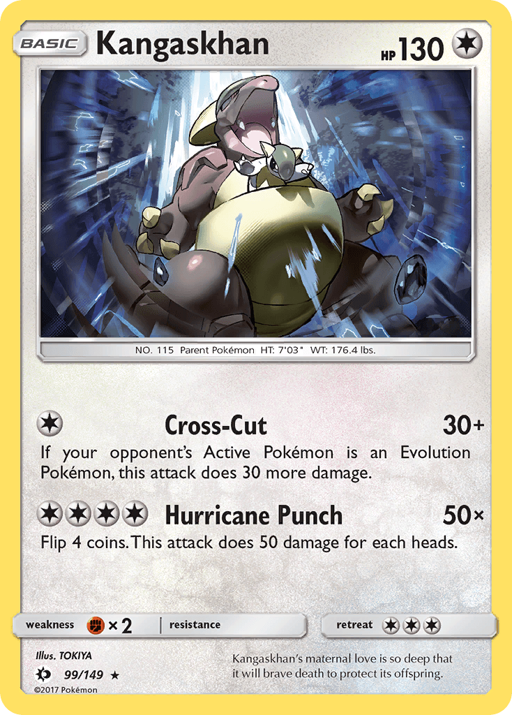 Kangaskhan — Sun & Moon #99