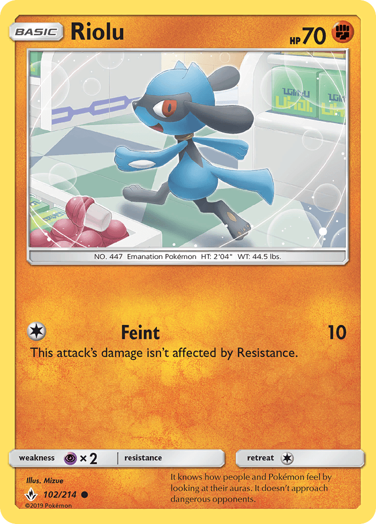 Riolu — Unbroken Bonds #102