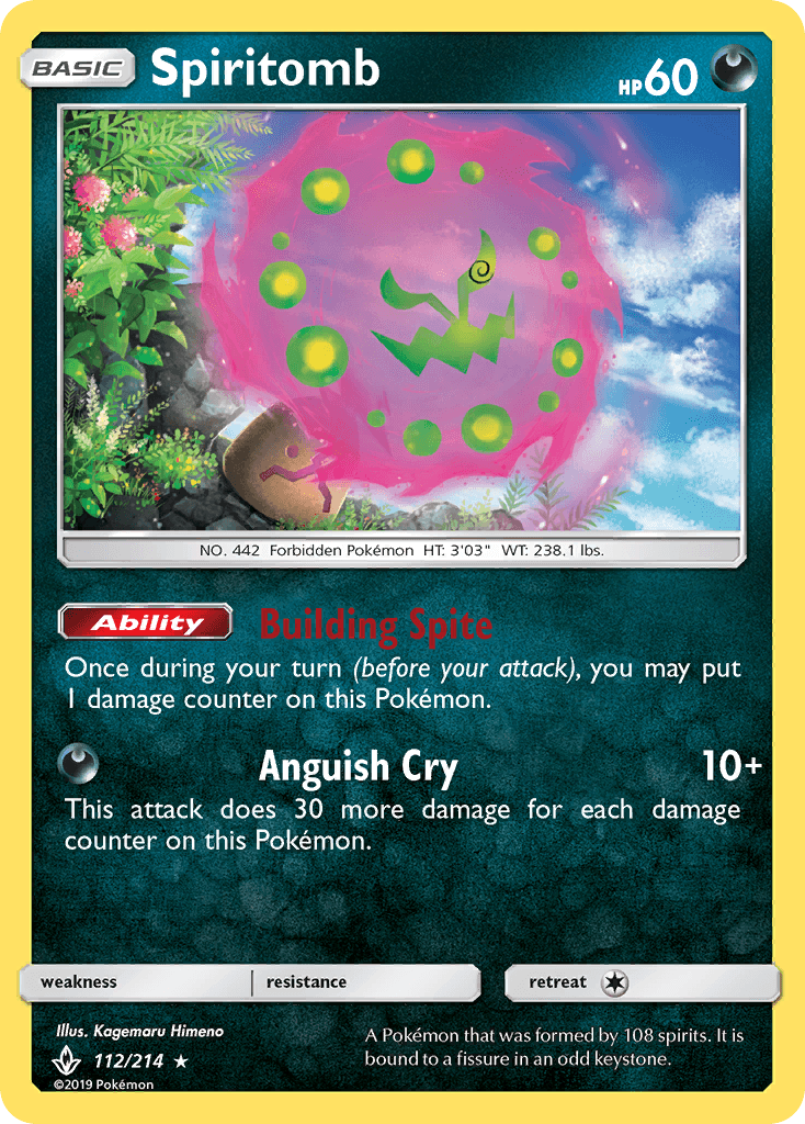 Spiritomb — Unbroken Bonds #112