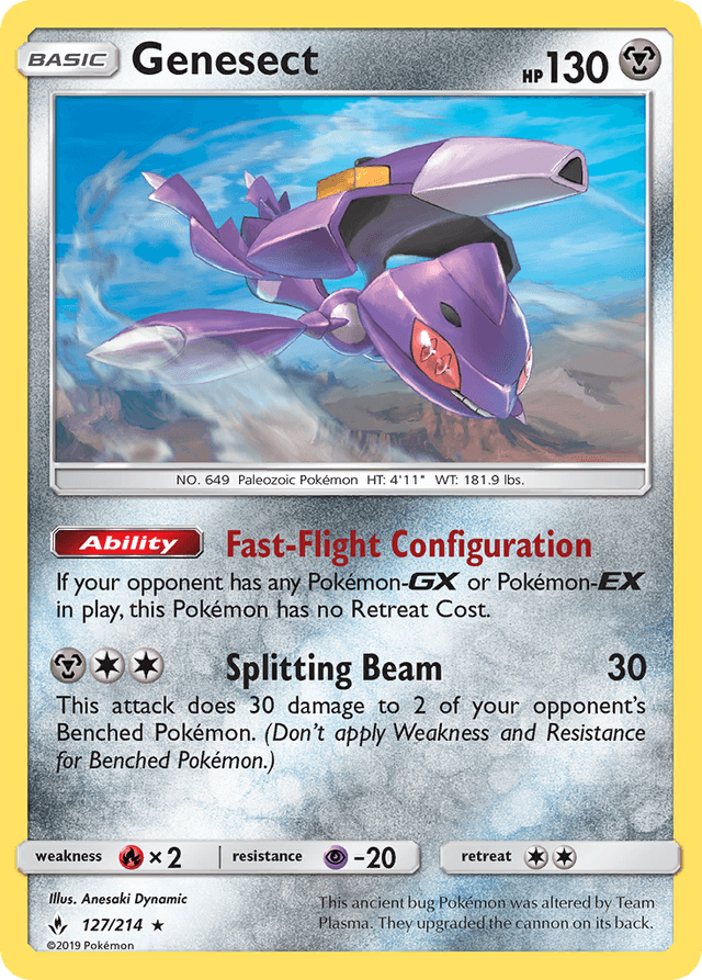 Genesect — Unbroken Bonds #127