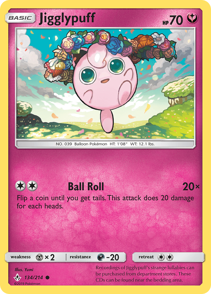 Jigglypuff — Unbroken Bonds #134