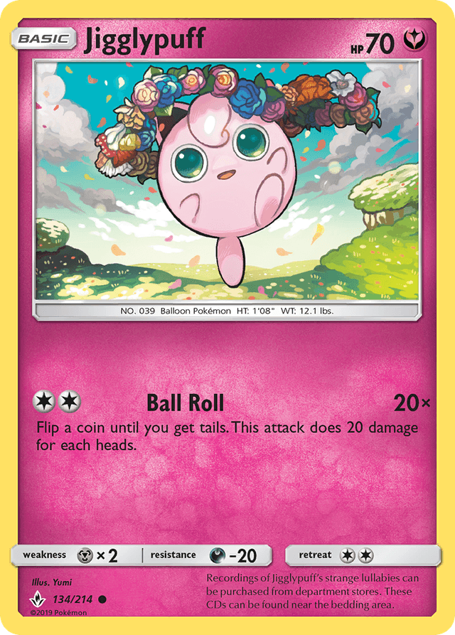 Jigglypuff — Unbroken Bonds #134