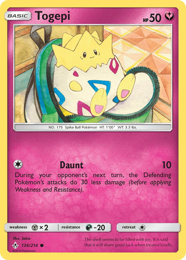 Togepi — Unbroken Bonds #136