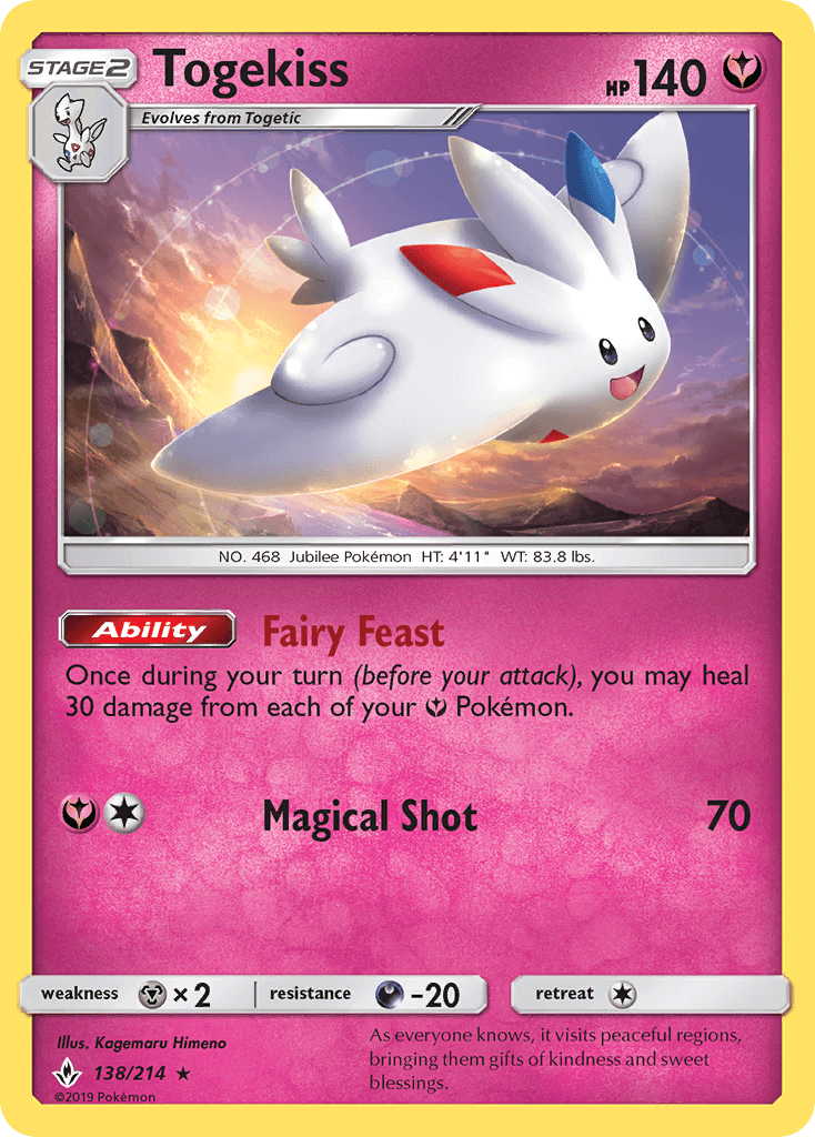 Togekiss — Unbroken Bonds #138