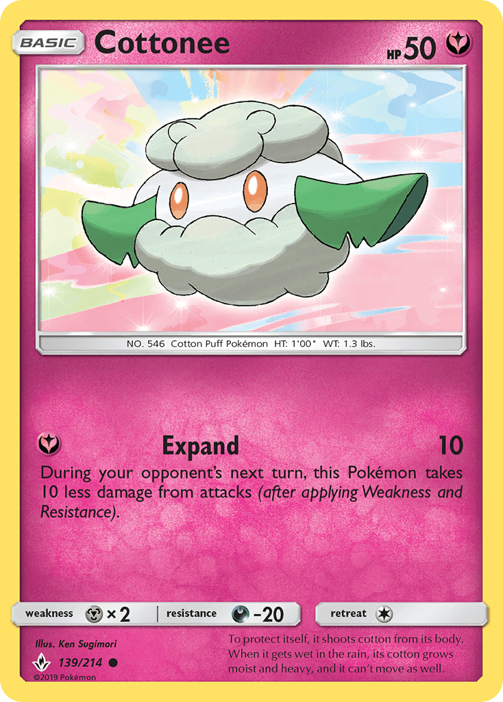 Cottonee — Unbroken Bonds #139