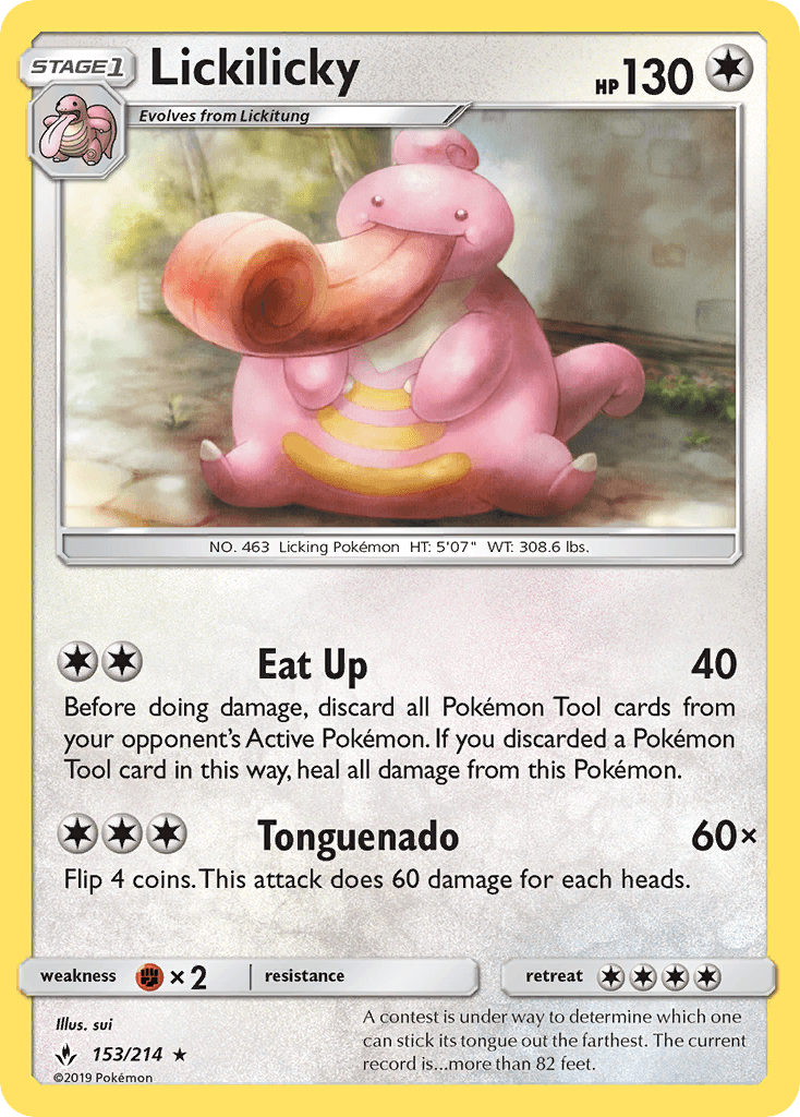 Lickilicky — Unbroken Bonds #153