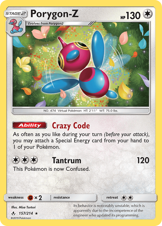 Porygon-Z — Unbroken Bonds #157