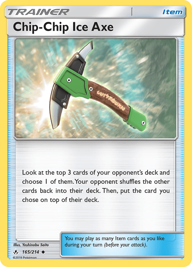 Chip-Chip Ice Axe — Unbroken Bonds #165