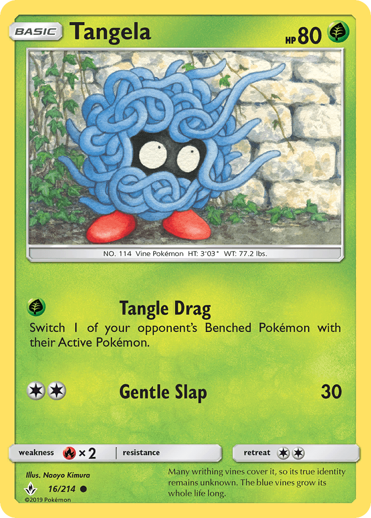 Tangela — Unbroken Bonds #16