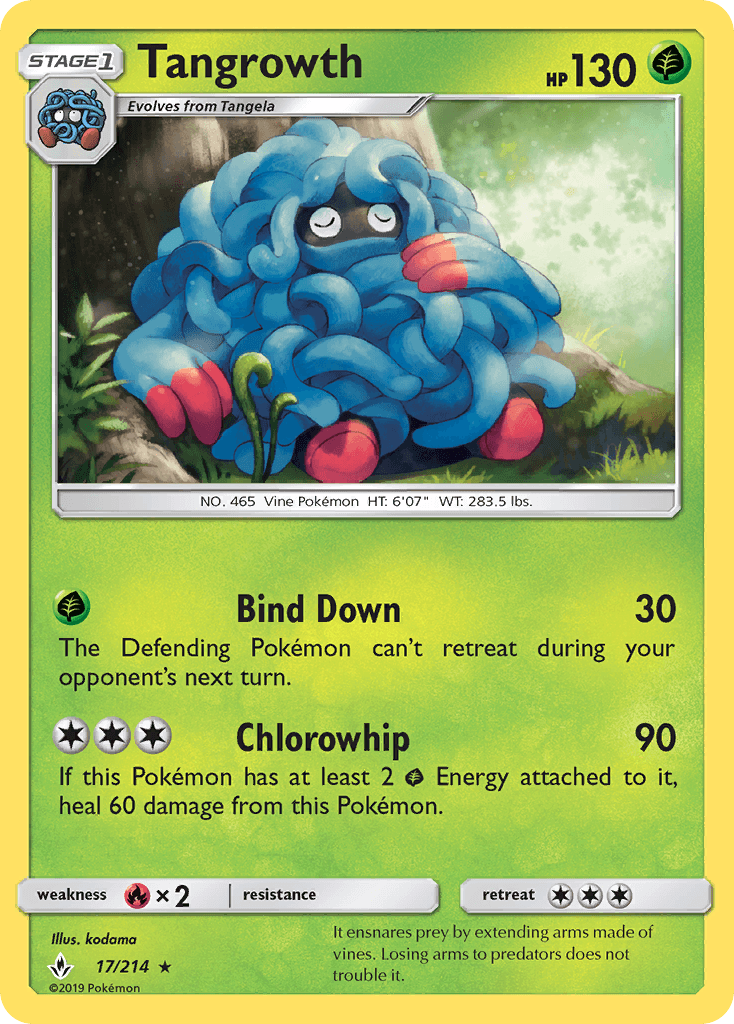 Tangrowth — Unbroken Bonds #17
