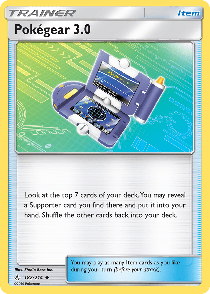 Pokégear 3.0 — Unbroken Bonds #182