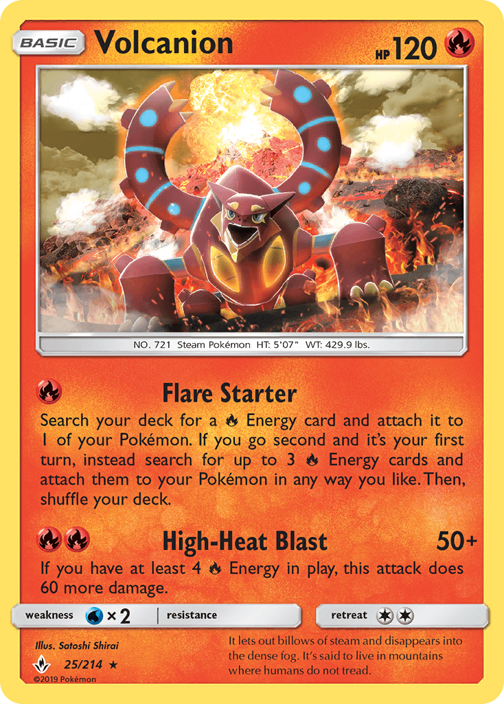Volcanion — Unbroken Bonds #25