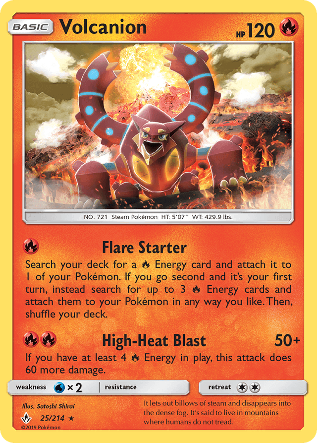 Volcanion — Unbroken Bonds #25