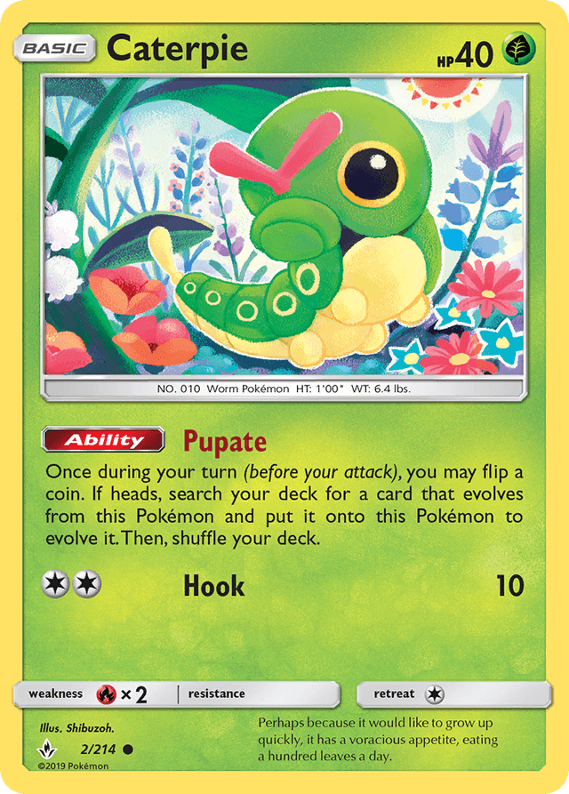 Caterpie — Unbroken Bonds #2