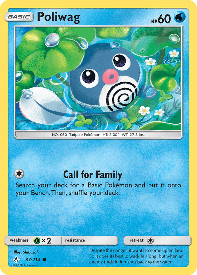 Poliwag — Unbroken Bonds #37
