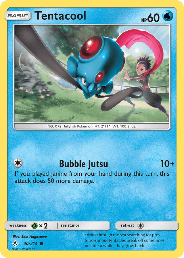Tentacool — Unbroken Bonds #40