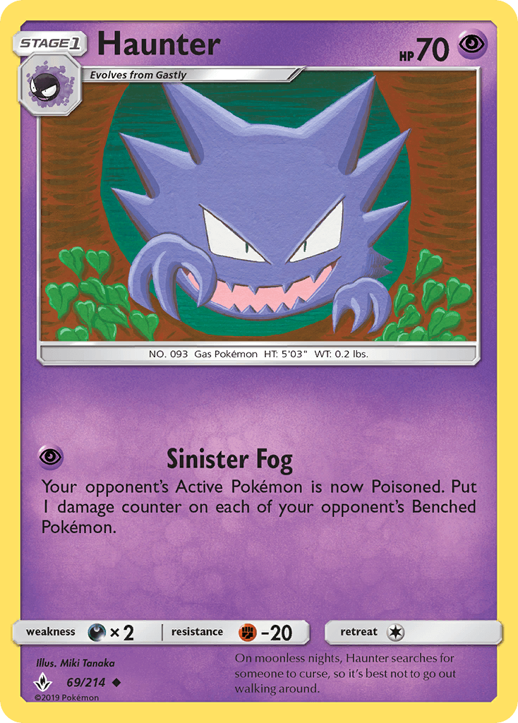 Haunter — Unbroken Bonds #69