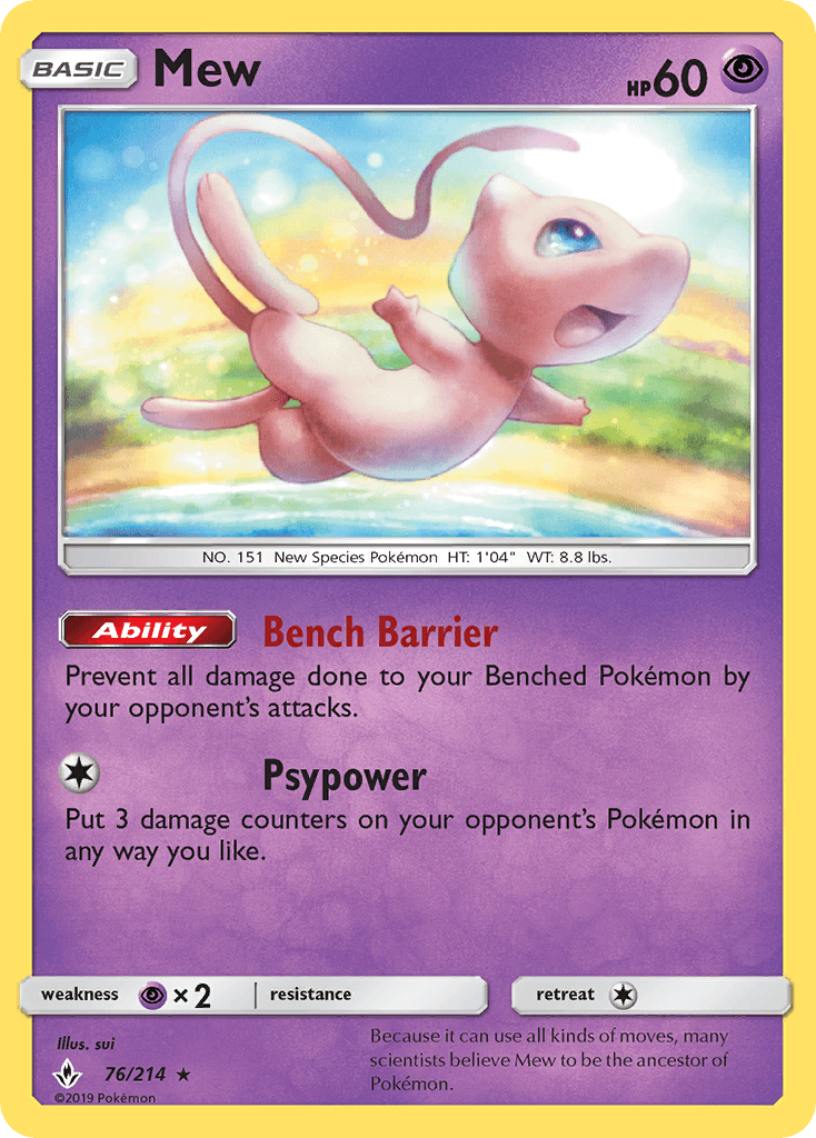 Mew — Unbroken Bonds #76