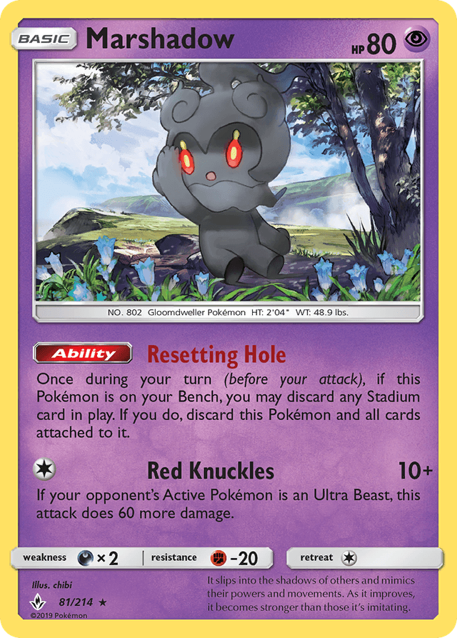 Marshadow — Unbroken Bonds #81