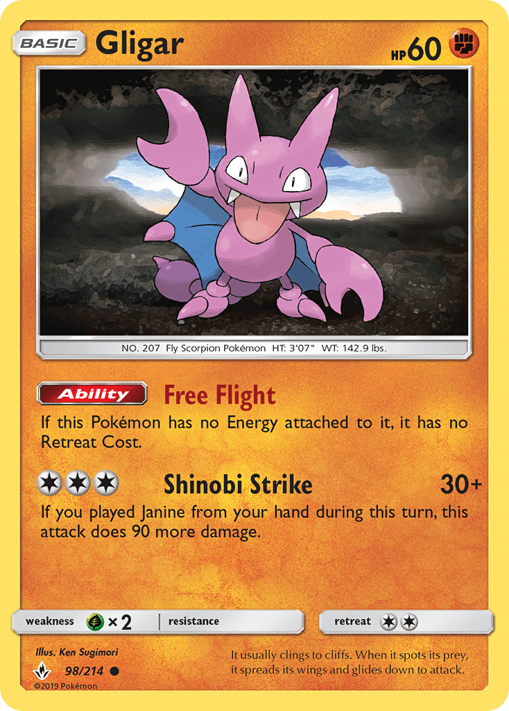 Gligar — Unbroken Bonds #98