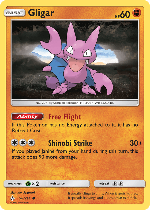 Gligar — Unbroken Bonds #98