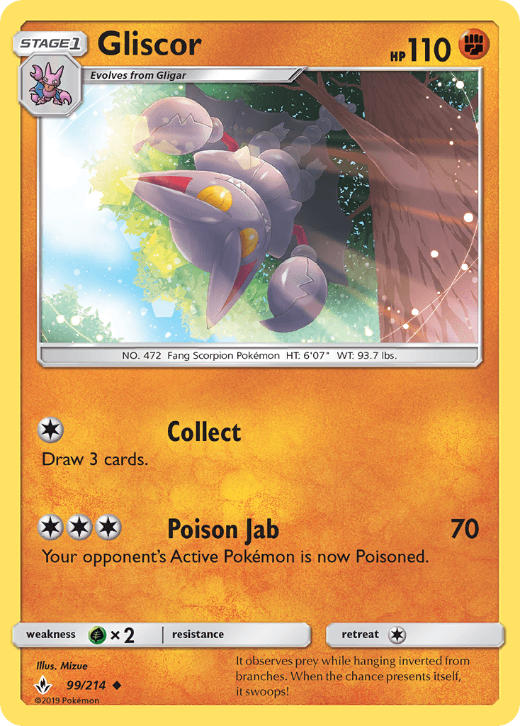 Gliscor — Unbroken Bonds #99