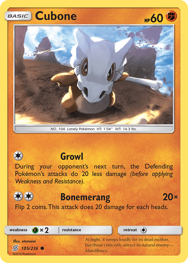 Cubone — Unified Minds #105