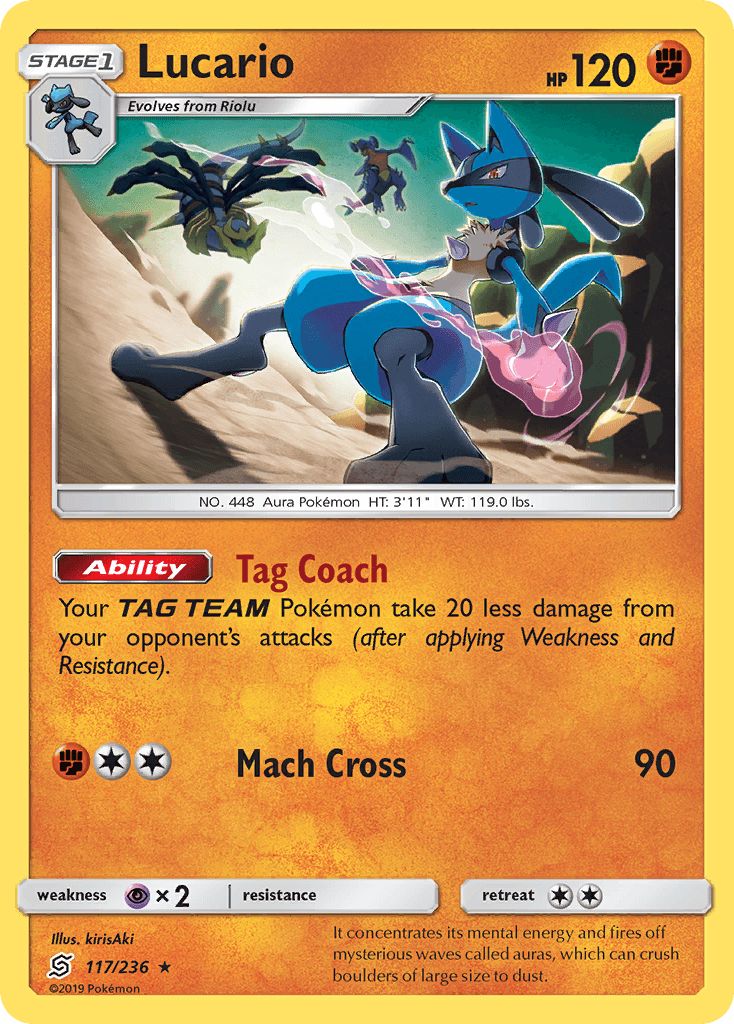 Lucario — Unified Minds #117