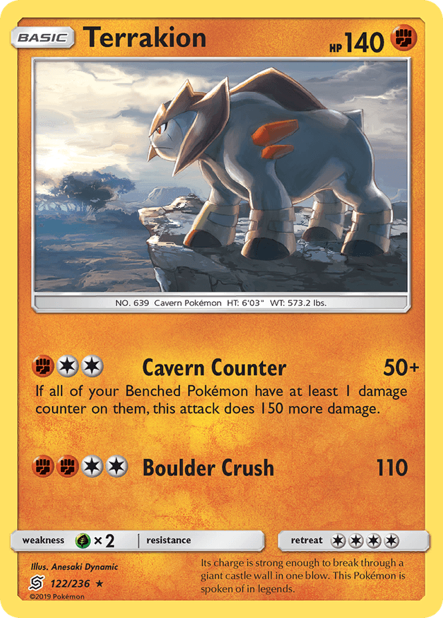 Terrakion — Unified Minds #122