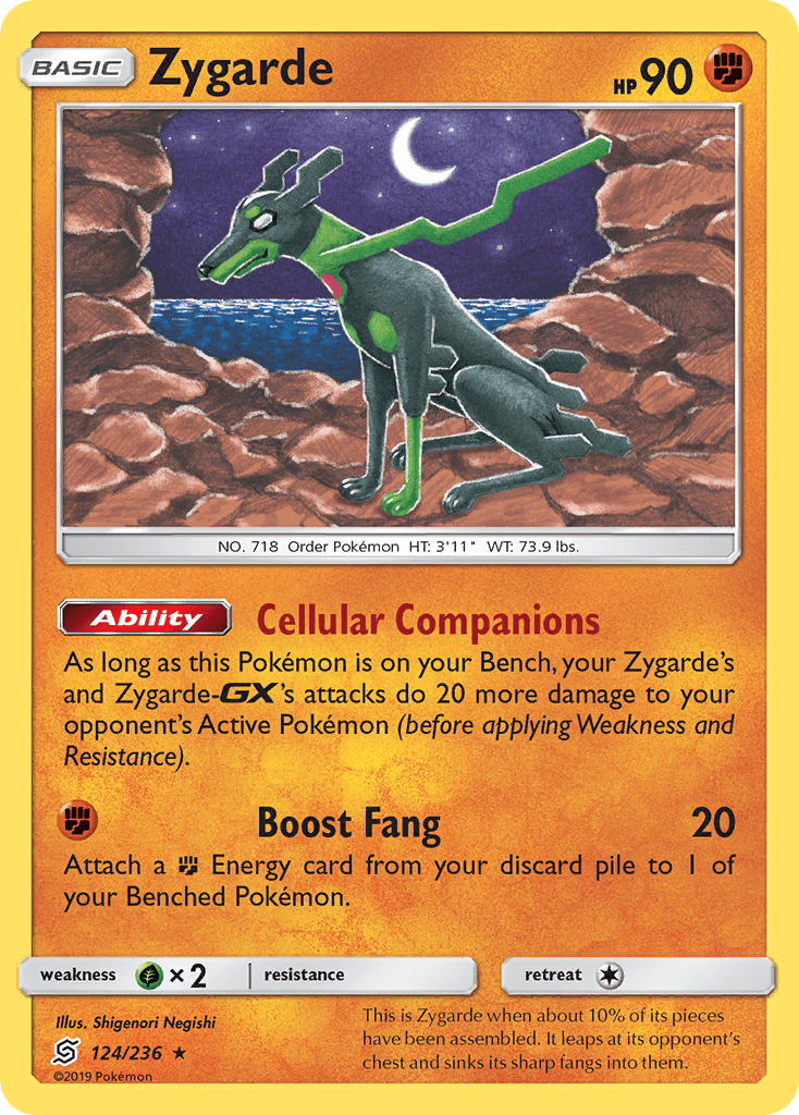 Zygarde — Unified Minds #124