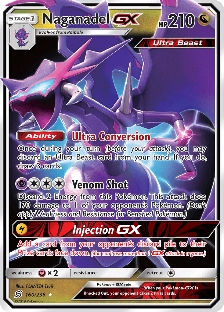 Naganadel-GX — Unified Minds #160