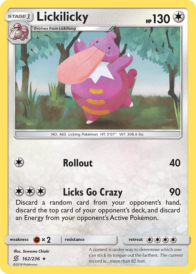 Lickilicky — Unified Minds #162
