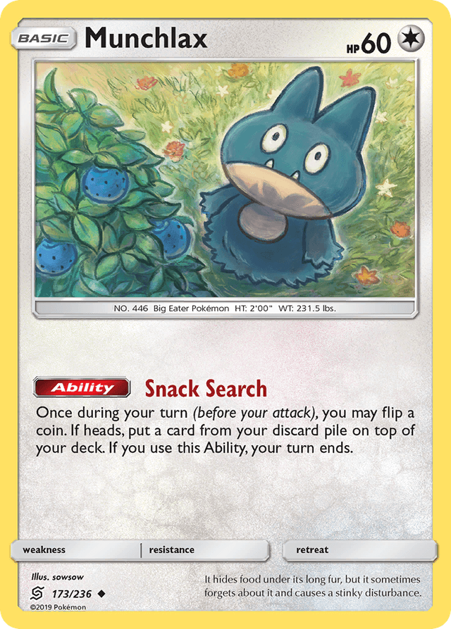 Munchlax — Unified Minds #173