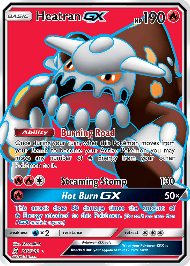 Heatran-GX — Unified Minds #216