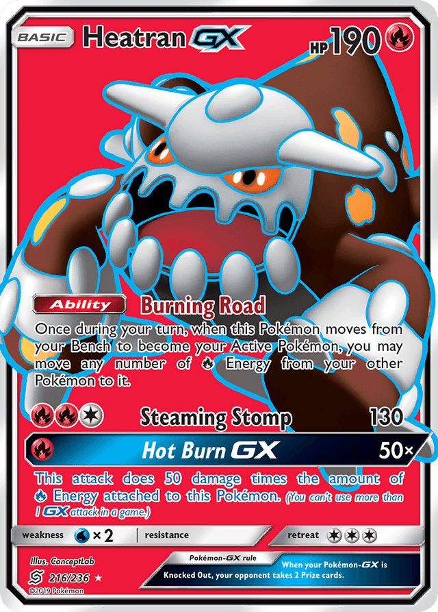 Heatran-GX — Unified Minds #216
