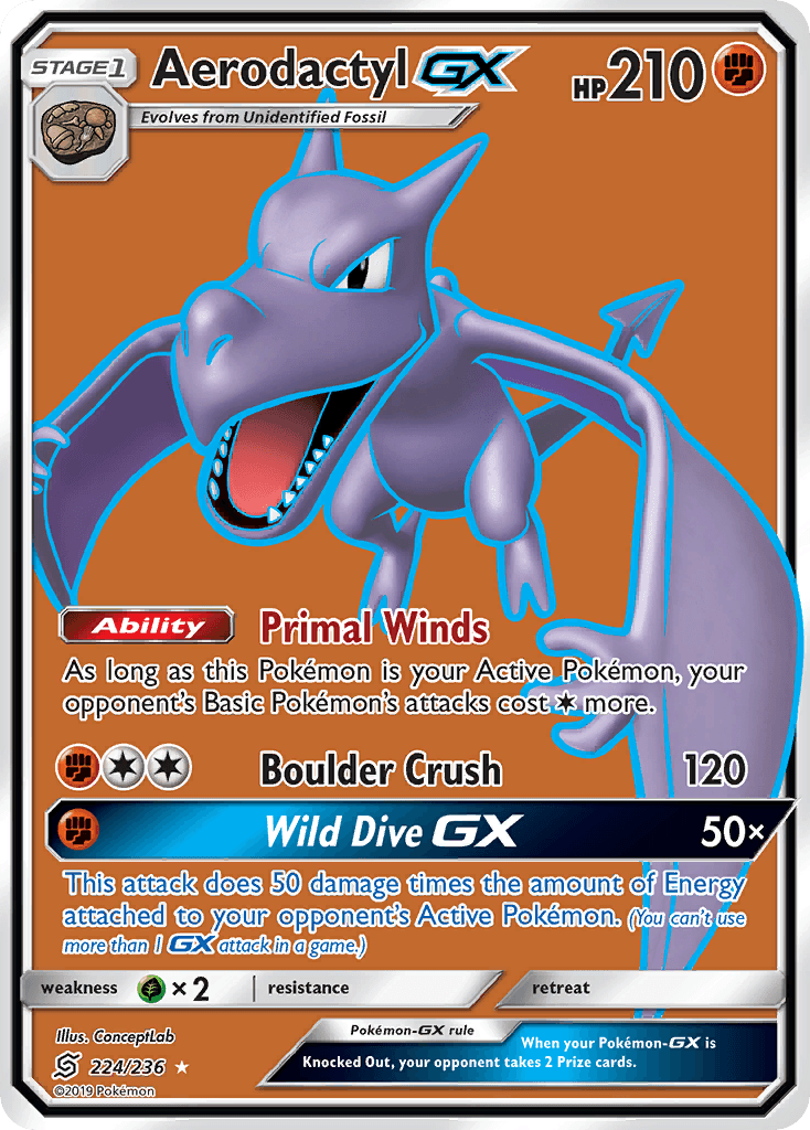 Aerodactyl-GX — Unified Minds #224