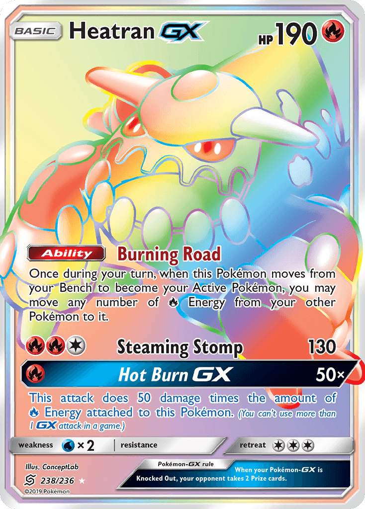 Heatran-GX — Unified Minds #238
