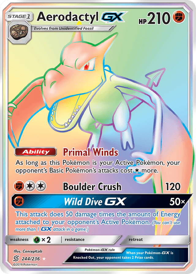 Aerodactyl-GX — Unified Minds #244