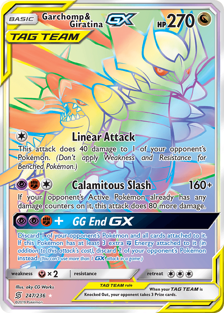 Garchomp & Giratina-GX — Unified Minds #247