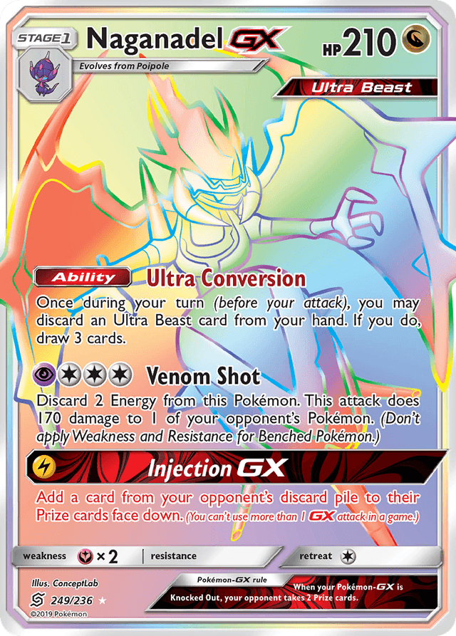 Naganadel-GX — Unified Minds #249