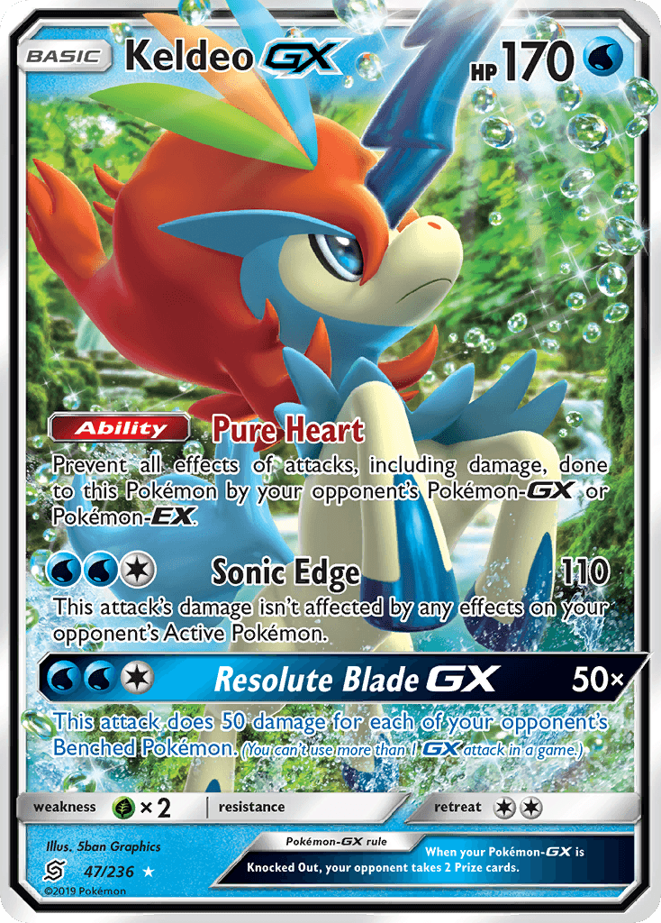 Keldeo-GX — Unified Minds #47