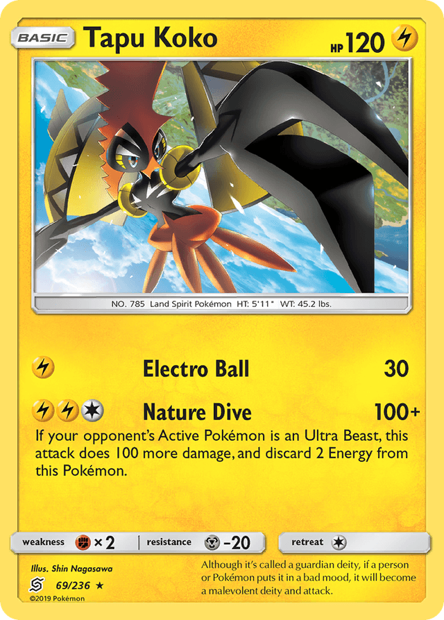 Tapu Koko — Unified Minds #69