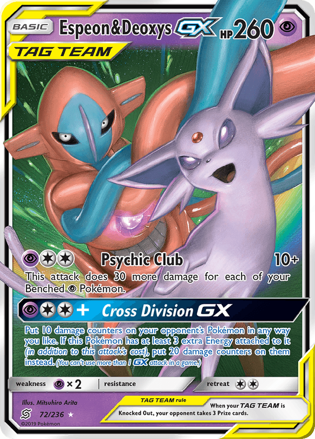 Espeon & Deoxys-GX — Unified Minds #72