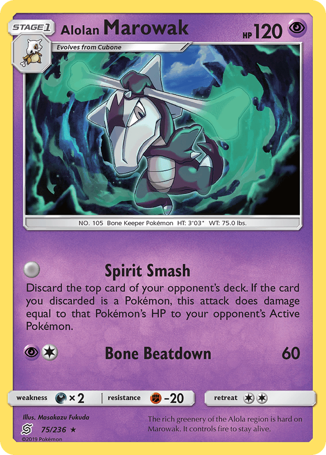 Alolan Marowak — Unified Minds #75