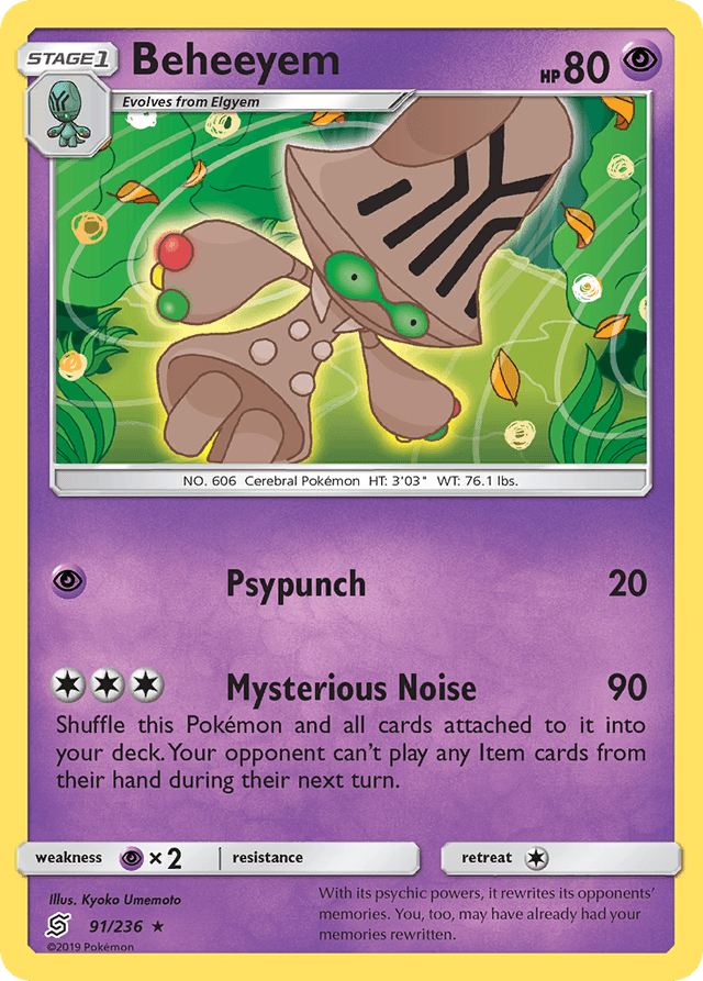 Beheeyem — Unified Minds #91