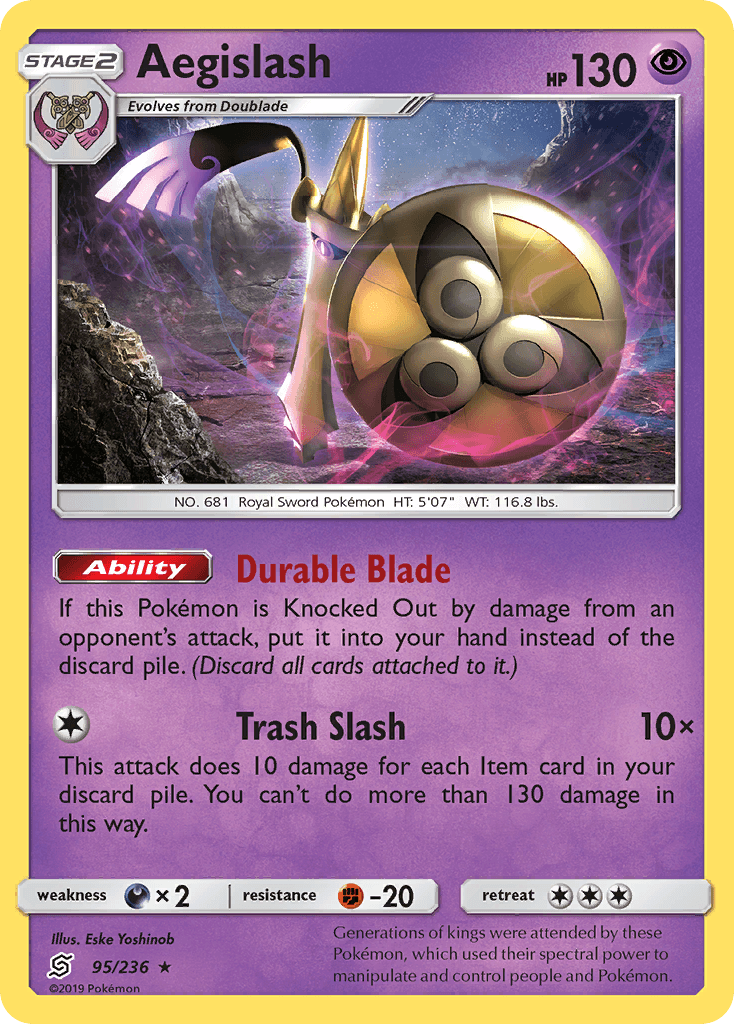 Aegislash — Unified Minds #95