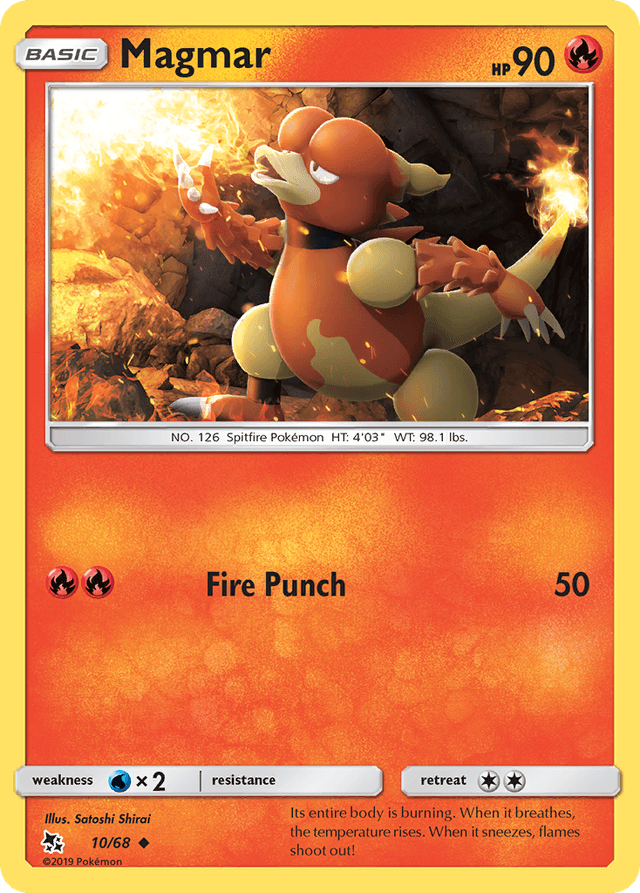 Magmar — Hidden Fates #10