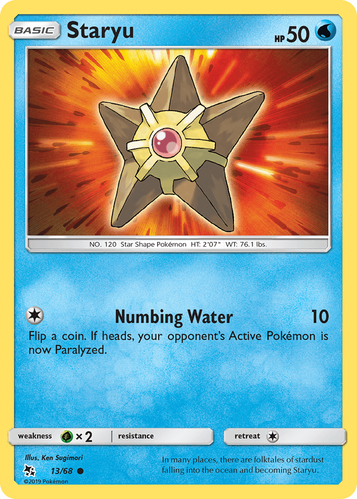 Staryu — Hidden Fates #13