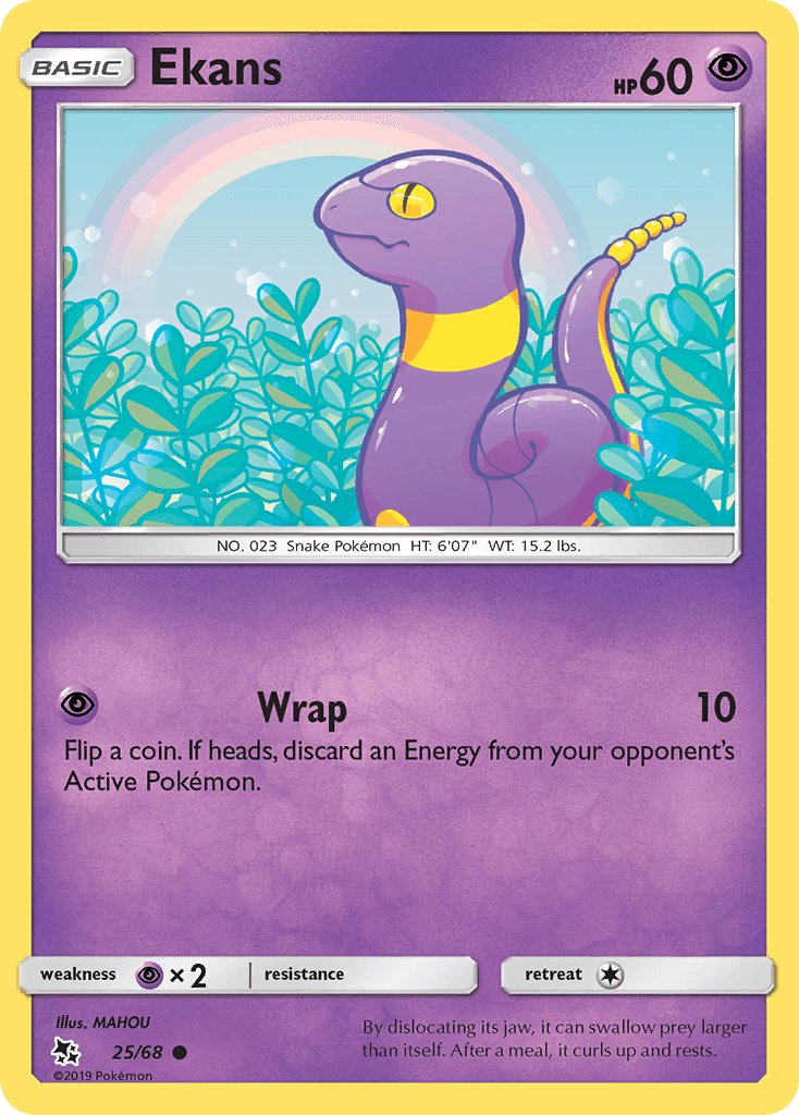Ekans — Hidden Fates #25