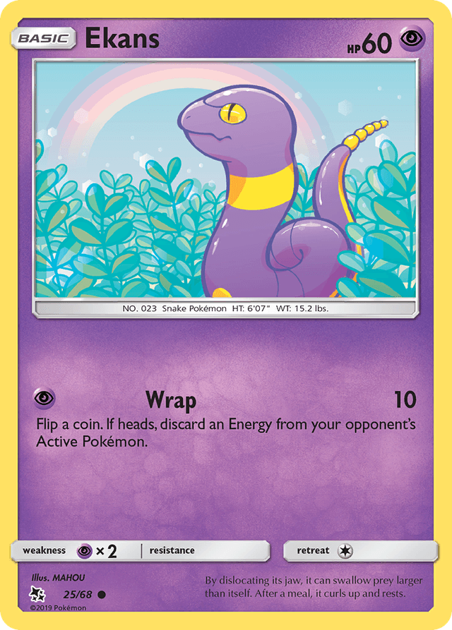 Ekans — Hidden Fates #25